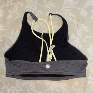Grey halter bra size 6